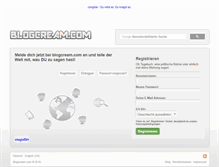 Tablet Screenshot of blogcream.com